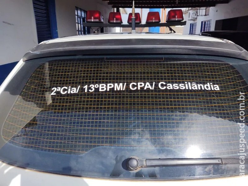 Fugitivo de Três Lagoas é preso em Cassilândia após ameaçar vítima Fugitivo de Três Lagoas é preso em Cassilândia após ameaçar vítima
