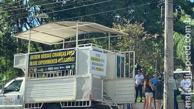 Grupo realizará nova manifestação contra vacinas em Campo Grande Grupo realizará nova manifestação contra vacinas em Campo Grande