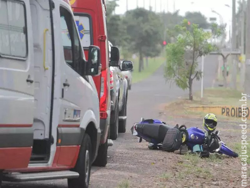 Homem atropelado na Cônsul Assaf Trad teve traumatismo craniano Homem atropelado na Cônsul Assaf Trad teve traumatismo craniano
