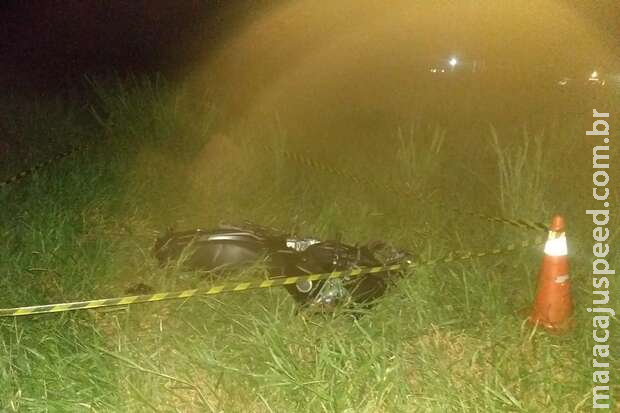 Homem de 56 anos cai de moto e morre em rodovia em Nova Andradina