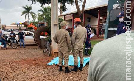Homem de 58 anos é assassinado em frente a empresa de sua propriedade Homem de 58 anos é assassinado em frente a empresa de sua propriedade