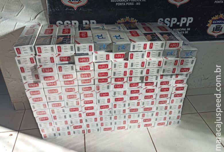 Homem é preso em terminal rodoviário com 130 pacotes de cigarros Homem é preso em terminal rodoviário com 130 pacotes de cigarros