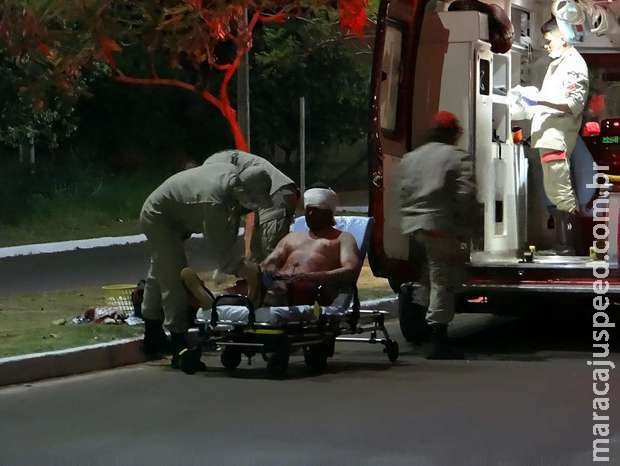Jovem é espancado e fica com rosto desfigurado na Afonso Pena Jovem é espancado e fica com rosto desfigurado na Afonso Pena