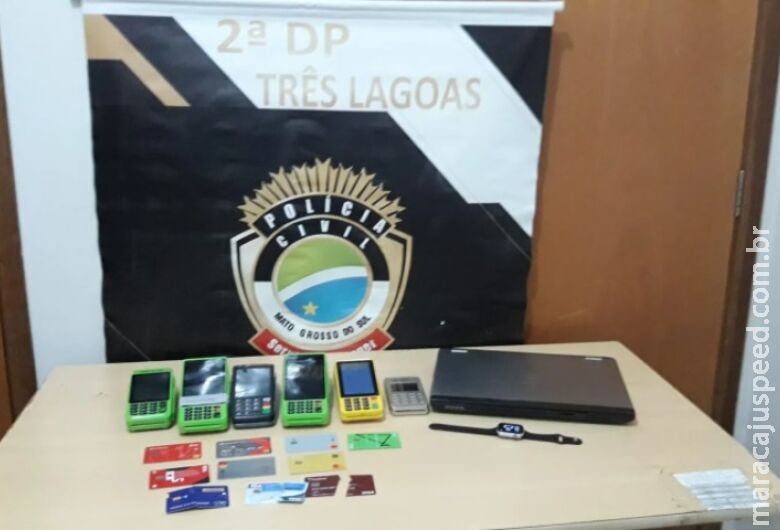 Jovem que aplicou golpes em Dourados é preso em Três Lagoas Jovem que aplicou golpes em Dourados é preso em Três Lagoas