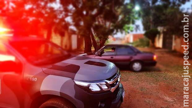 Jovem tenta fugir, mas acaba preso com veículo furtado no Taveirópolis Jovem tenta fugir, mas acaba preso com veículo furtado no Taveirópolis