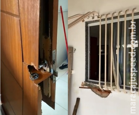 Ladrão após arrombar residência e furtar TV acaba preso pela PM Ladrão após arrombar residência e furtar TV acaba preso pela PM