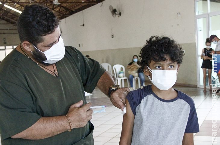 Mais 26,3 mil doses de vacina da Pfizer, para uso pediátrico, chegam ao MS Mais 26,3 mil doses de vacina da Pfizer, para uso pediátrico, chegam ao MS