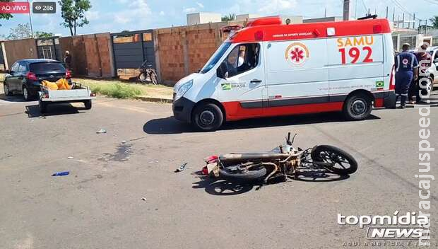 Motoentregador morre em batida com carretilha no Nova Lima