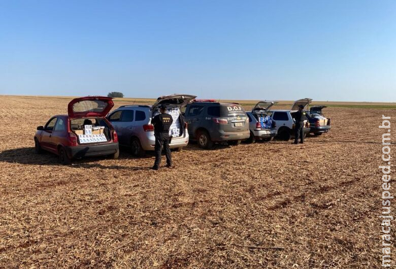 Polícia apreende cinco veículos com mercadorias ilegais durante Operação Polícia apreende cinco veículos com mercadorias ilegais durante Operação