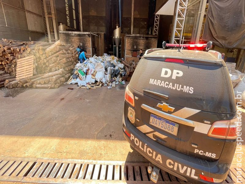 Polícia Civil de Maracaju incinera mais de 5 toneladas de drogas Polícia Civil de Maracaju incinera mais de 5 toneladas de drogas