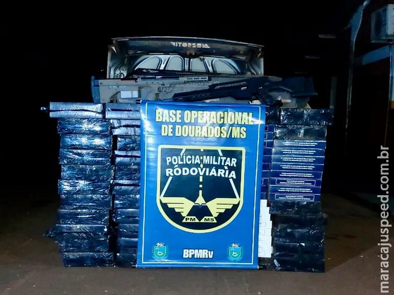 Polícia Militar Rodoviária apreende carga de contrabando e descaminho Polícia Militar Rodoviária apreende carga de contrabando e descaminho