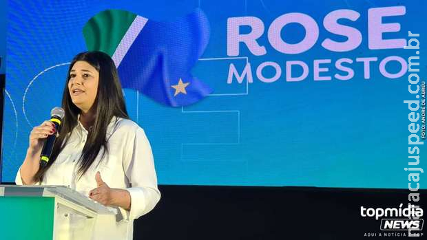 Rose se lança ao governo e dá recado: Rose se lança ao governo e dá recado: