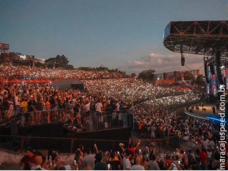 Traficante e influenciadora são baleados em festival de música no Paraguai Traficante e influenciadora são baleados em festival de música no Paraguai