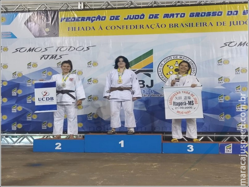 Aluna da Escola Sesi Maracaju conquista ouro e vaga na equipe sub-21 de MS para disputar Brasileiro de judô