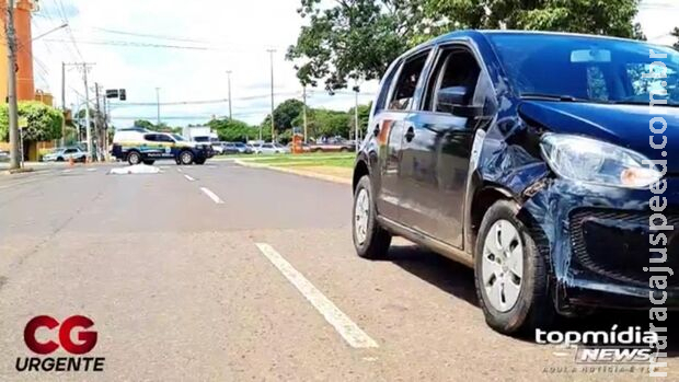 Caminhão atrapalhou visão de motorista que atropelou e matou idosa na Costa e Silva