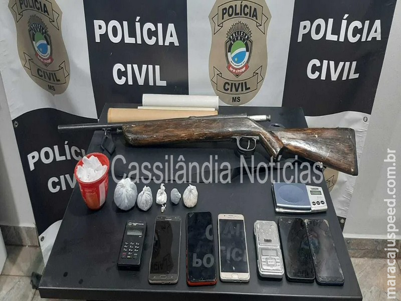 Cassilândia: ponto de droga é fechado após ação conjunta das Polícias Civil e Militar Cassilândia: ponto de droga é fechado após ação conjunta das Polícias Civil e Militar