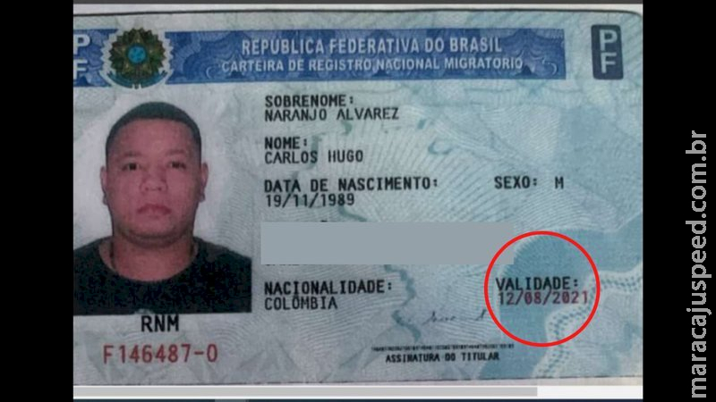Com visto vencido e possível fuga, MPMS pede pela prisão de colombiano que matou Matheus Com visto vencido e possível fuga, MPMS pede pela prisão de colombiano que matou Matheus