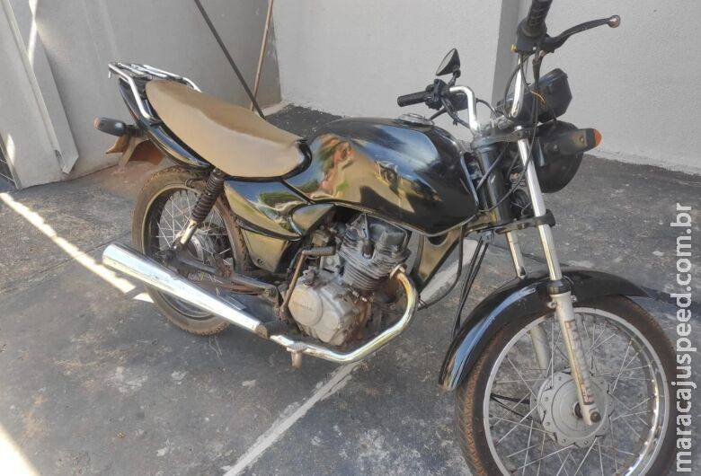 Dois são presos por adulteração de placa de moto em Fátima do Sul Dois são presos por adulteração de placa de moto em Fátima do Sul