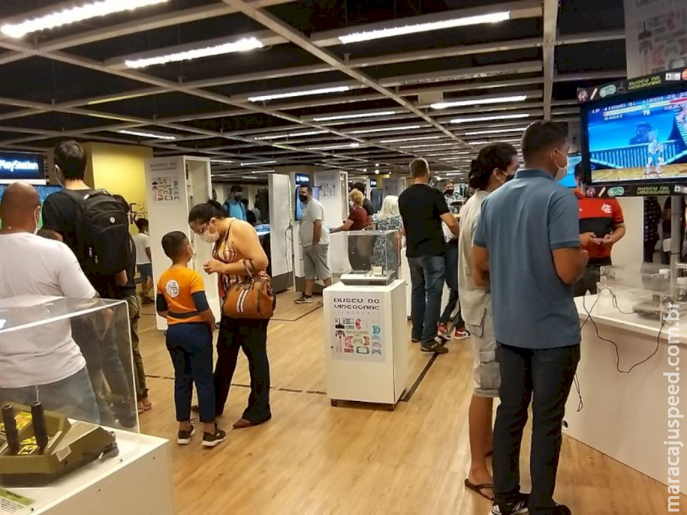 Exposição que conta história do videogame começa hoje em Dourados Exposição que conta história do videogame começa hoje em Dourados
