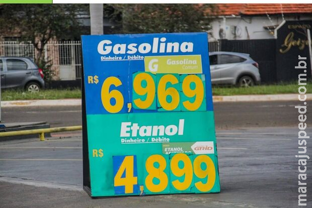 Gasolina está cara, mas dá pra economizar R$ 0,41 entre um posto e outro em Campo Grande