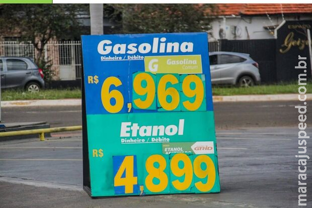 Gasolina está cara, mas dá pra economizar R$ 0,41 entre um posto e outro em Campo Grande Gasolina está cara, mas dá pra economizar R$ 0,41 entre um posto e outro em Campo Grande