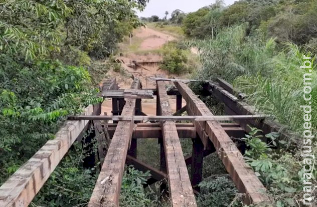 Governo investe R$ 5,7 milhões para trocar pontes de madeira por concreto em Caarapó e outros municípios