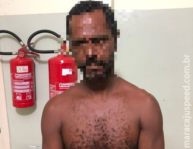 Homem bate em casal, quebra braço de mulher e acaba preso em MS Homem bate em casal, quebra braço de mulher e acaba preso em MS