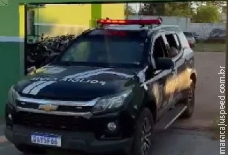Homem é preso após tentar furtar empresa do ramo automotivo Homem é preso após tentar furtar empresa do ramo automotivo