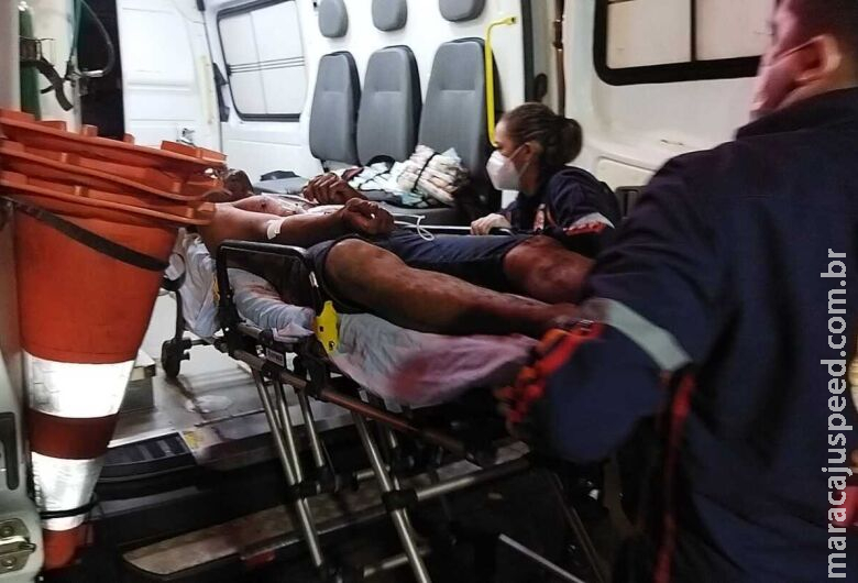 Homem sofre tentativa de homicídio na periferia de Dourados Homem sofre tentativa de homicídio na periferia de Dourados