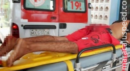 Menor de 16 anos é esfaqueado nas nádegas no Ginásio do Brizolão Menor de 16 anos é esfaqueado nas nádegas no Ginásio do Brizolão