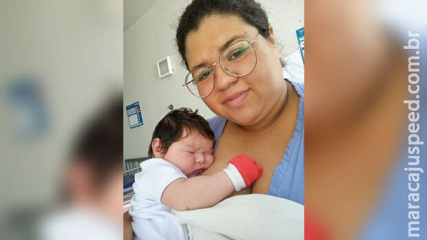 Nathália foi à UPA com dor, descobriu gravidez e em minutos teve a Vitória: Nathália foi à UPA com dor, descobriu gravidez e em minutos teve a Vitória: