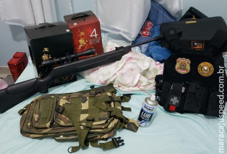 Operação mira tráfico internacional de armas e cumpre mandados em MS, Rio e Estados Unidos Operação mira tráfico internacional de armas e cumpre mandados em MS, Rio e Estados Unidos