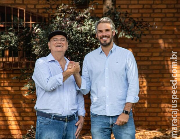 Pré-candidato ao Senado, professor Tiago recebe apoio de ex-prefeito de Dourados Pré-candidato ao Senado, professor Tiago recebe apoio de ex-prefeito de Dourados