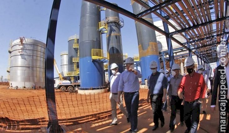 Primeira indústria de etanol de milho do MS começa a operar no próximo dia 11 Primeira indústria de etanol de milho do MS começa a operar no próximo dia 11