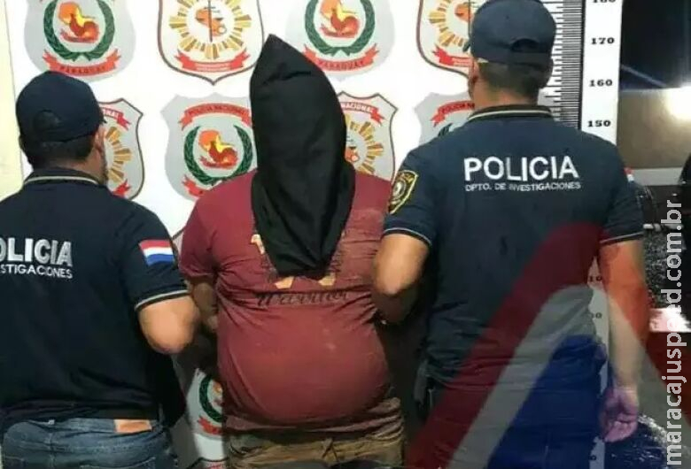 Acusado de ataque a policiais paraguaios é preso em matagal Acusado de ataque a policiais paraguaios é preso em matagal