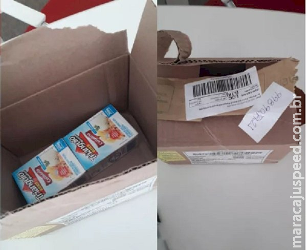 Bancário compra iPhone de quase R$ 9 mil pela internet e recebe caixas de creme de leite Bancário compra iPhone de quase R$ 9 mil pela internet e recebe caixas de creme de leite