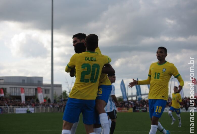 Brasil vence a Argentina e conquista torneio Sub-17 na França Brasil vence a Argentina e conquista torneio Sub-17 na França