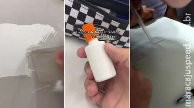 Cheirar pó de corretivo vira moda entre estudantes, preocupa pais e pode trazer riscos à saúde Cheirar pó de corretivo vira moda entre estudantes, preocupa pais e pode trazer riscos à saúde