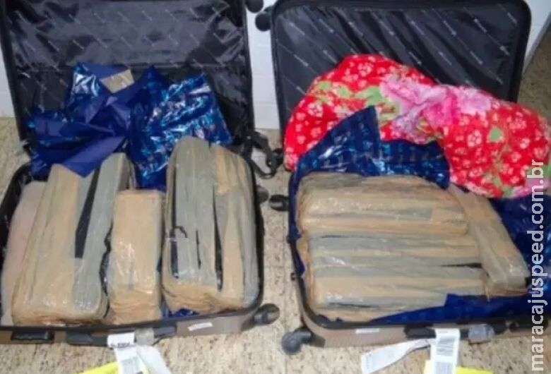 Estudante é presa ao tentar embarcar com maconha em Aeroporto Estudante é presa ao tentar embarcar com maconha em Aeroporto