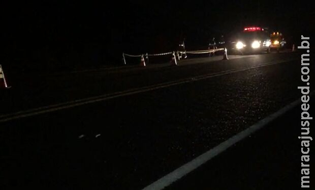Homem morre atropelado por caminhonete em rodovia de Nova Alvorada do Sul Homem morre atropelado por caminhonete em rodovia de Nova Alvorada do Sul