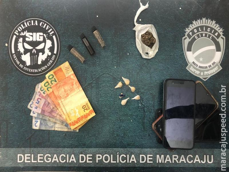 Maracaju: Polícia Civil prende mulher suspeita de tráfico de drogas, em local conhecido como a “Boca da Rosa” na Vila Juquita