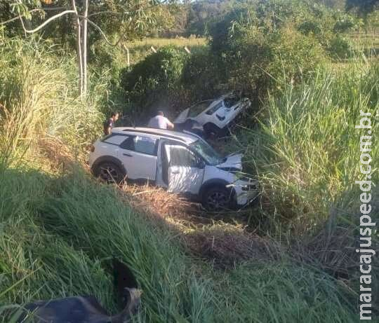 Motociclista morre em batida envolvendo outros 2 veículos entre Bonito e Bodoquena