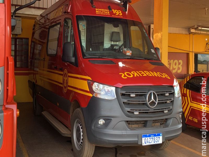 Notícia de última hora: Corpo de Bombeiros de Maracaju atendem vitima de homicídio em região rural Notícia de última hora: Corpo de Bombeiros de Maracaju atendem vitima de homicídio em região rural