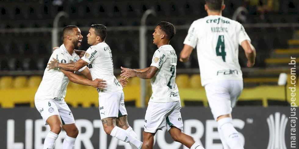 Palmeiras inicia Libertadores com goleada fora de casa Palmeiras inicia Libertadores com goleada fora de casa