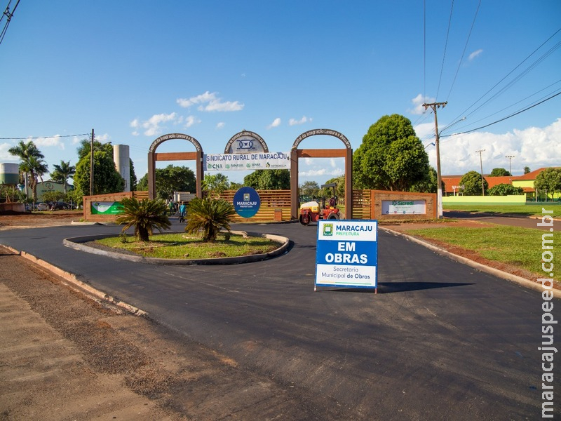 Pensando na comodidade da população e dos visitantes, Prefeitura de Maracaju realiza melhorias no Parque de Exposições Libório Ferreira de Souza