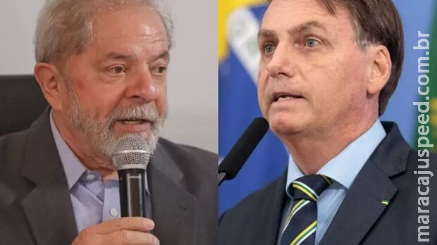 Pesquisa aponta Lula com 44% e Bolsonaro com 30% nas intenções de voto