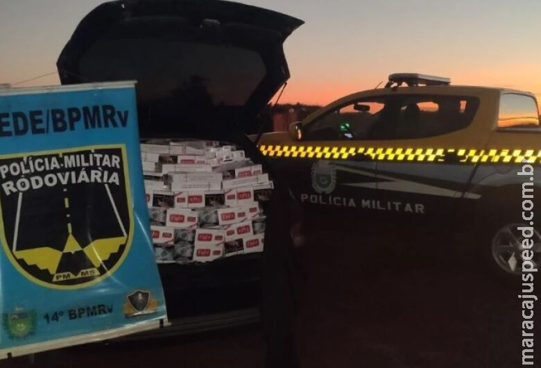 Polícia apreende carga de contrabando avaliada em mais de R$ 50 mil Polícia apreende carga de contrabando avaliada em mais de R$ 50 mil