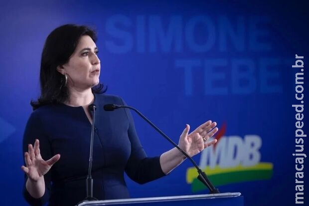 Simone diz que estagnação da terceira via nas pesquisas é por não ter nome definido Simone diz que estagnação da terceira via nas pesquisas é por não ter nome definido