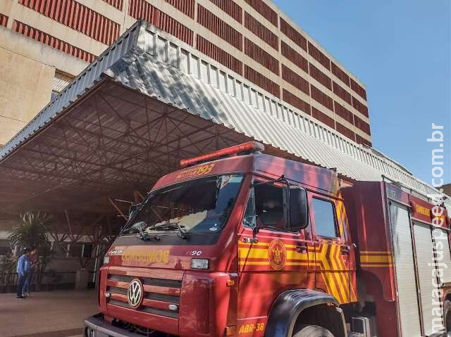 Vazamento de gás provoca evacuação de sala no Hospital Regional Vazamento de gás provoca evacuação de sala no Hospital Regional