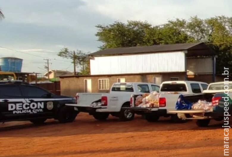 Ação gera apreensão de 1,2 t de produtos clandestinos em MS 